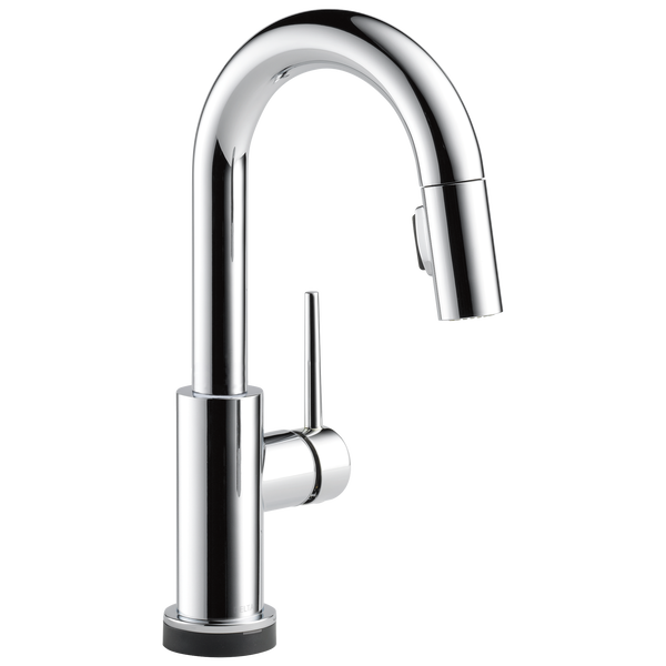 Single Handle Pull-Down Bar Prep Faucet with Touch2O® Technology in  Chrome 9959T-DST Delta Faucet