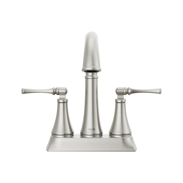 Two Handle Centerset Bathroom Faucet in Champagne Bronze 25798LF