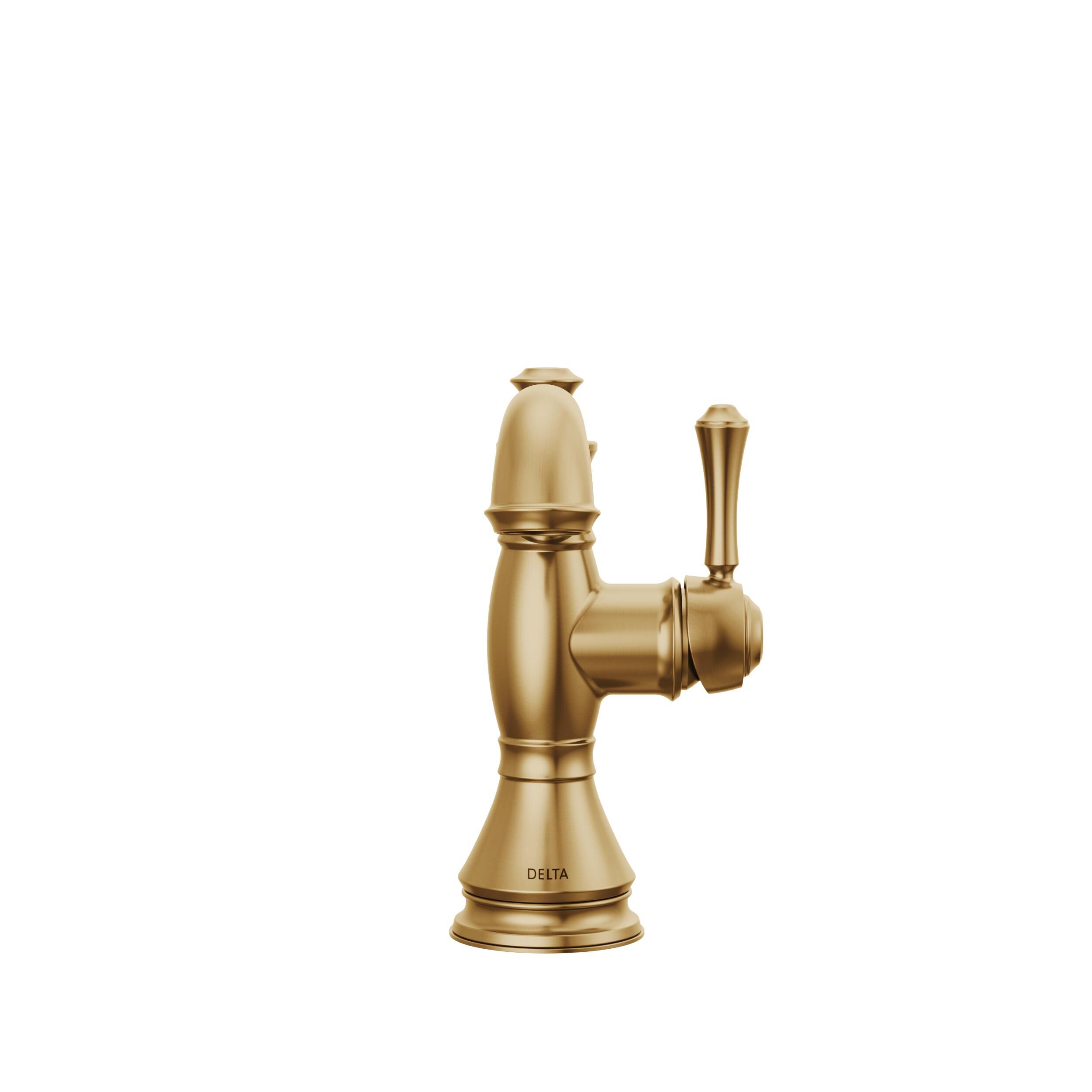 Single Handle Bathroom Faucet in Champagne Bronze 597LF-CZMPU