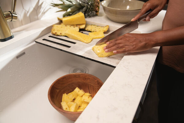 Corian PINEAPPLE Cutting Board, Tropical Decor | Board In The Kitchen