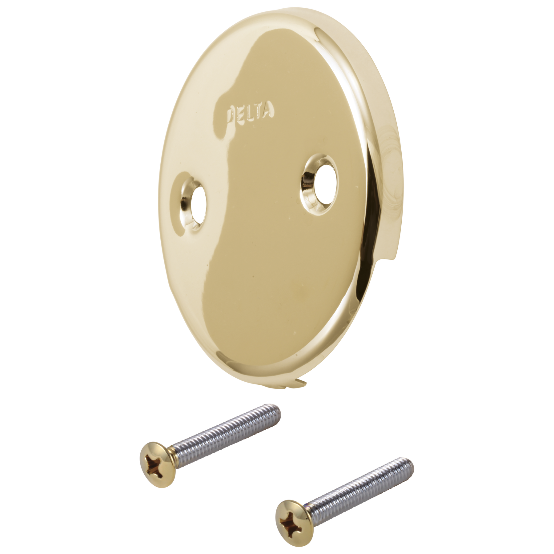 Trip Lever Tub Overflow Plate, Brushed Nickel