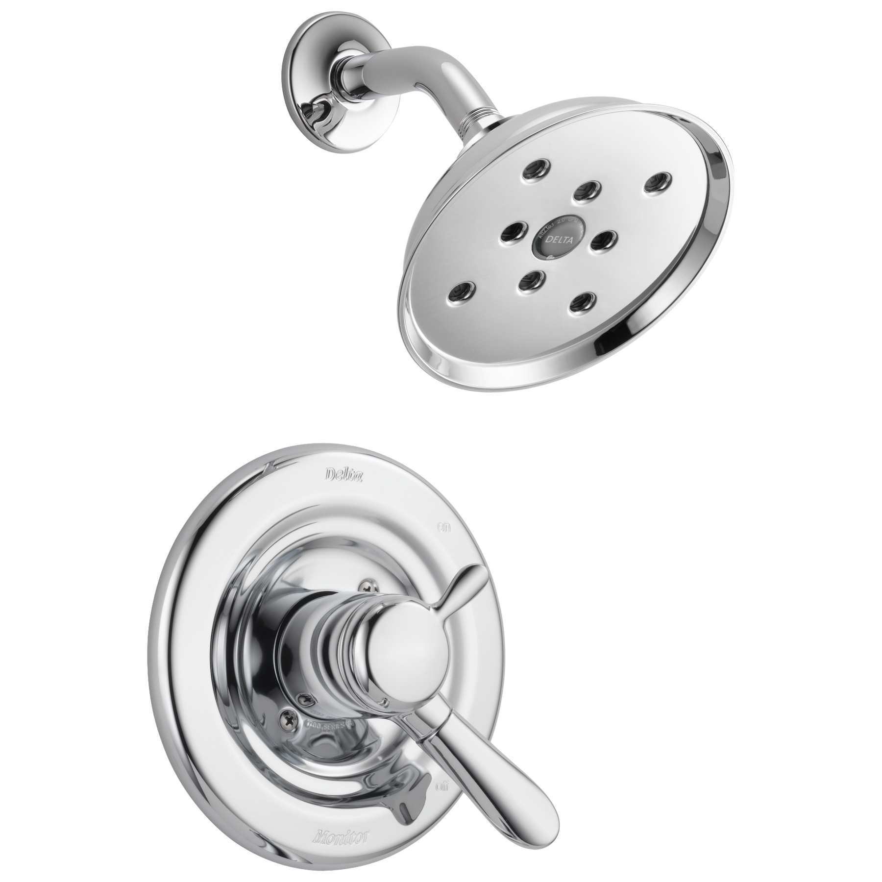 Monitor® 17 Series H2Okinetic® Shower Trim in Chrome T17238-H2O