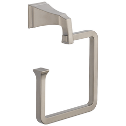 DELTA FAUCET 75135-PN Dryden Double Robe Hook, 5.00 x 1.75 x 1.75 inches,  Polished Nickel 