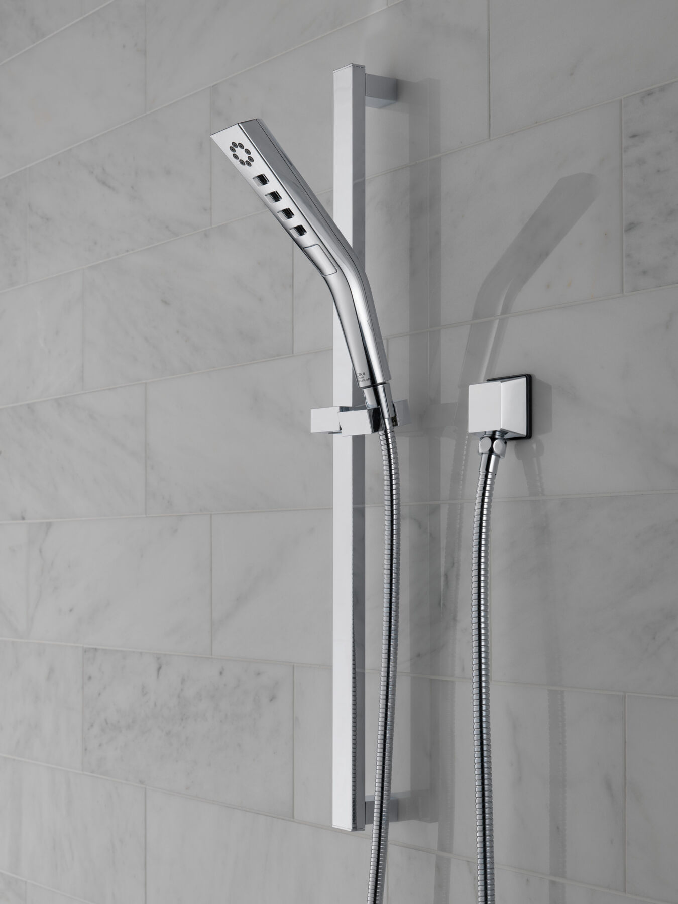 H2Okinetic® 3-Setting Wall Mount Hand Shower in Lumicoat Chrome 55799-PR