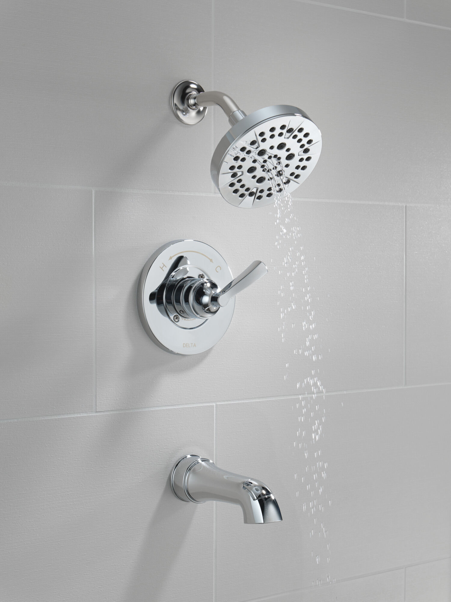Monitor® 14 Series Tub and Shower in Chrome