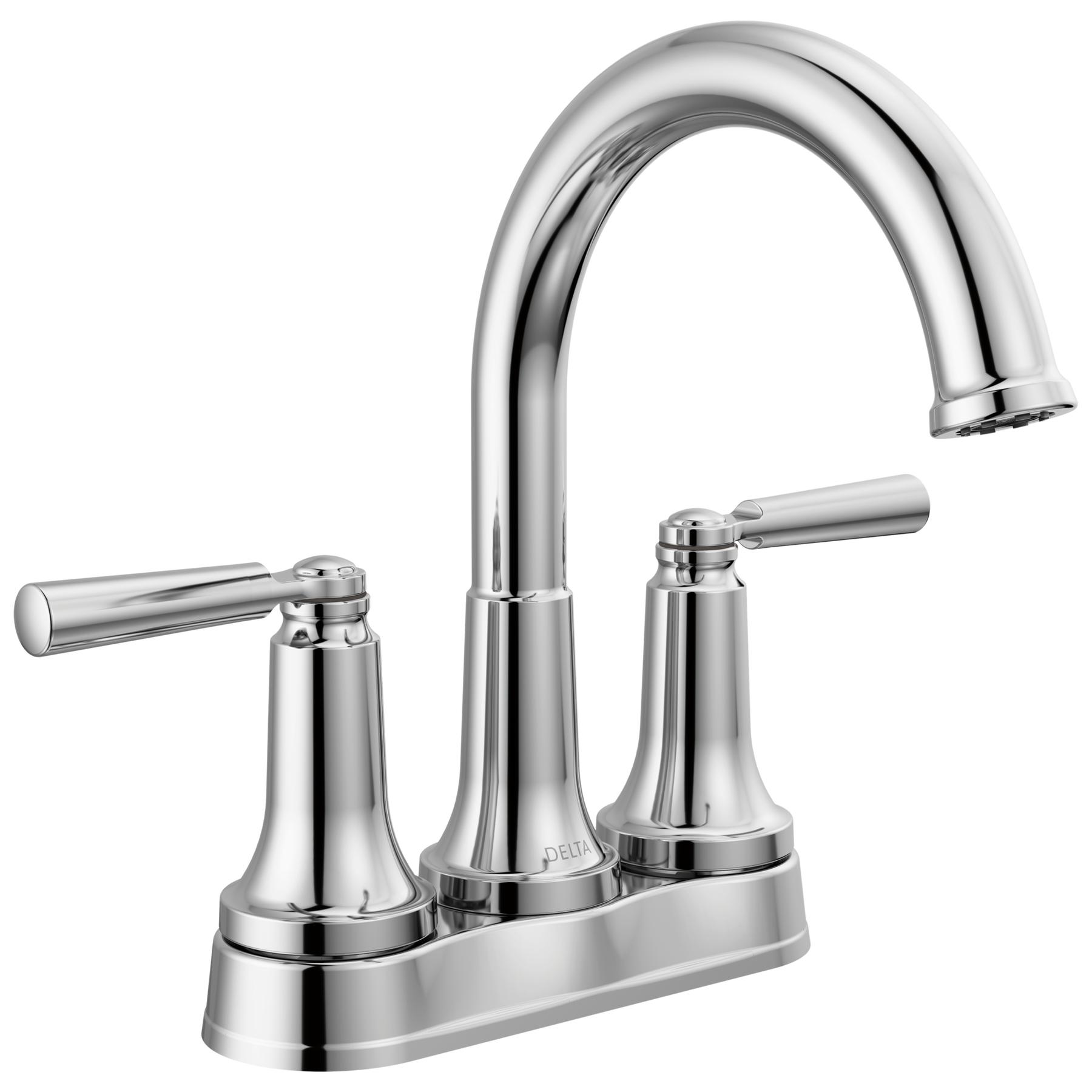 Two Handle Centerset Bathroom Faucet in Chrome