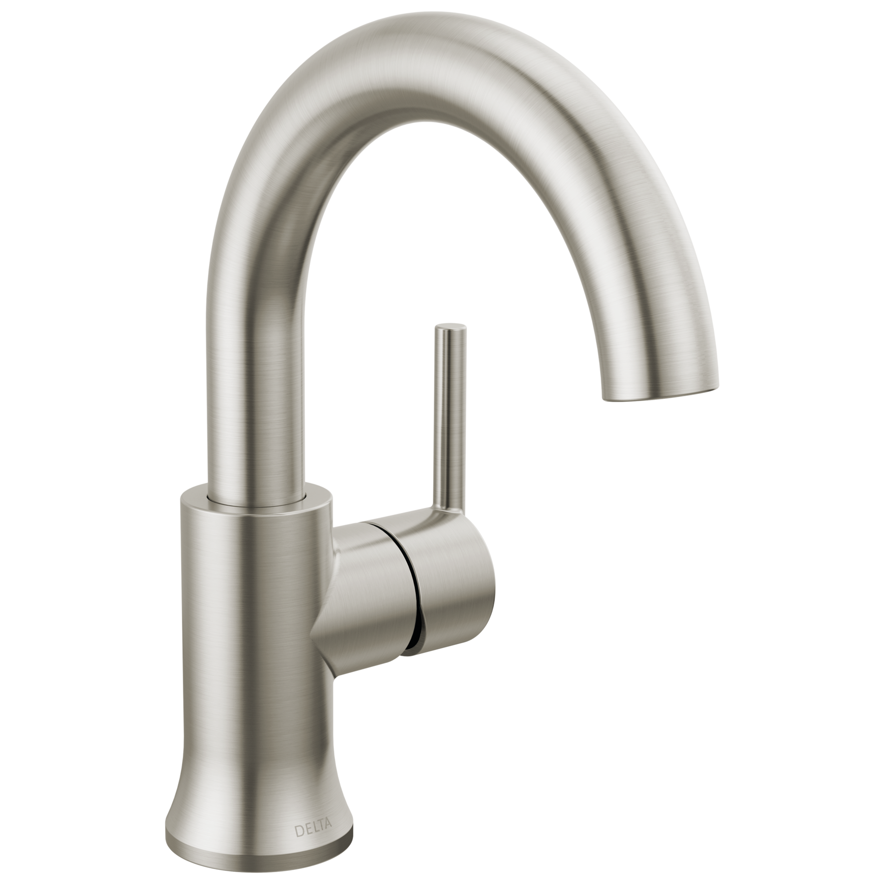 Single Handle Bathroom Faucet in Stainless