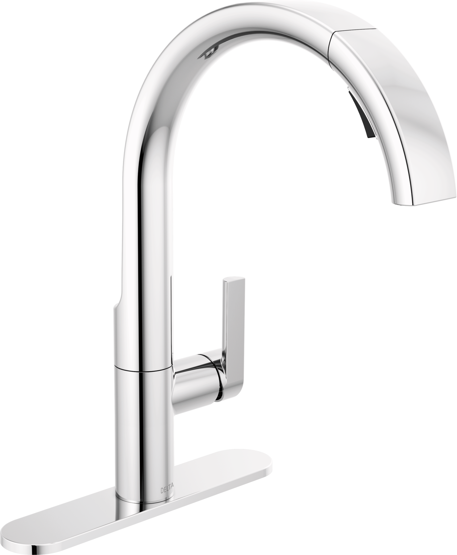 Single-Handle Pull-Down Kitchen Faucet in Chrome 19824LF | Delta