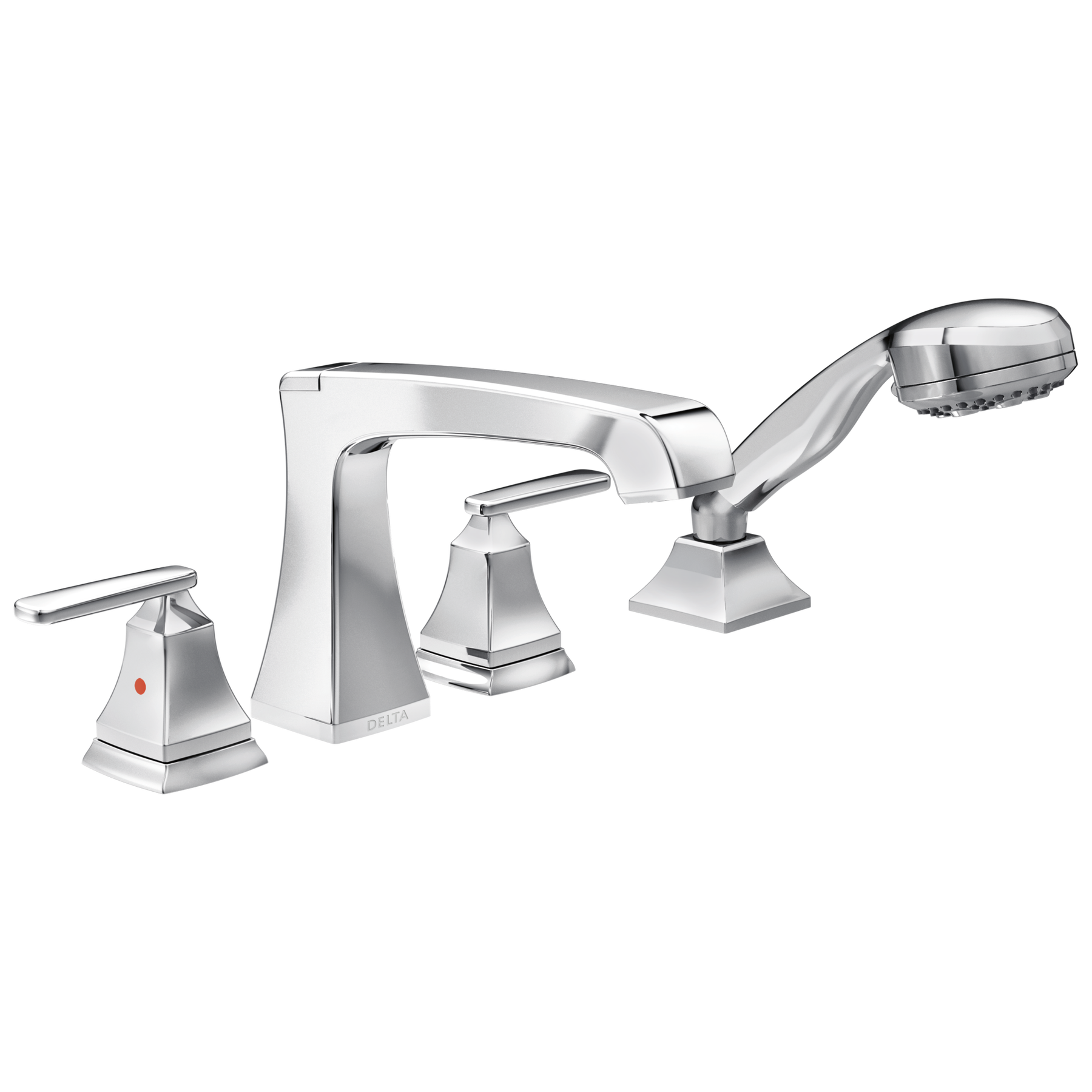 Roman Tub with Hand Shower Trim in Chrome T4764