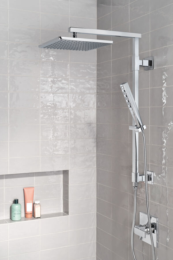 Emerge® 26~ Angular Shower Column in Lumicoat Chrome 58420-PR Delta Faucet