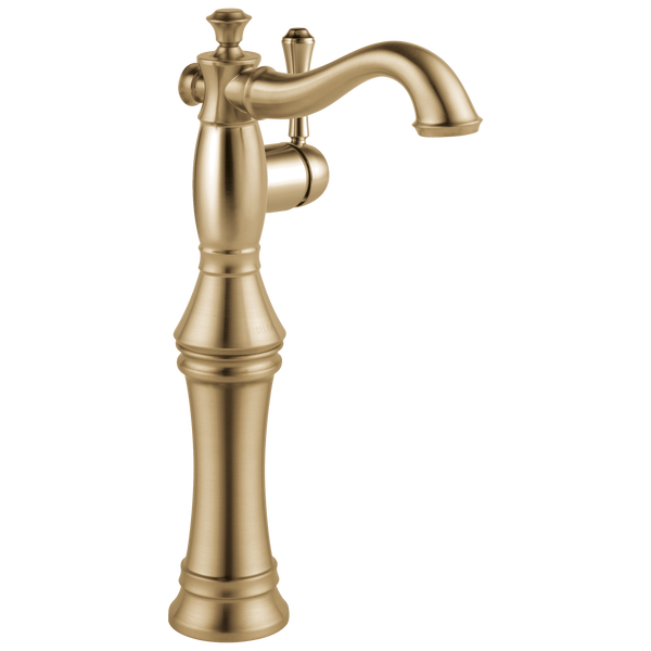 Single Handle Vessel Bathroom Faucet in Champagne Bronze 797LF-CZ Delta  Faucet