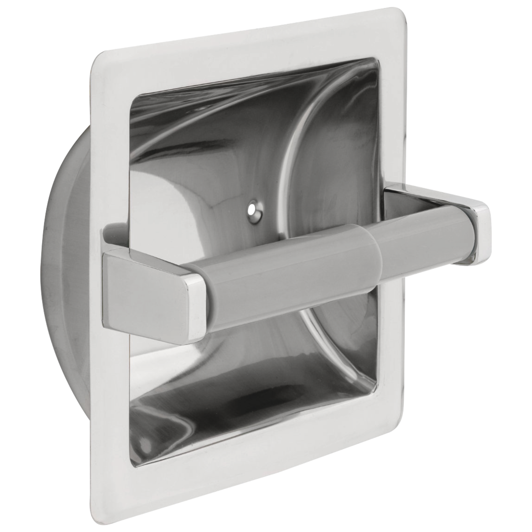 Recessed Toilet Tissue Holder – Frost