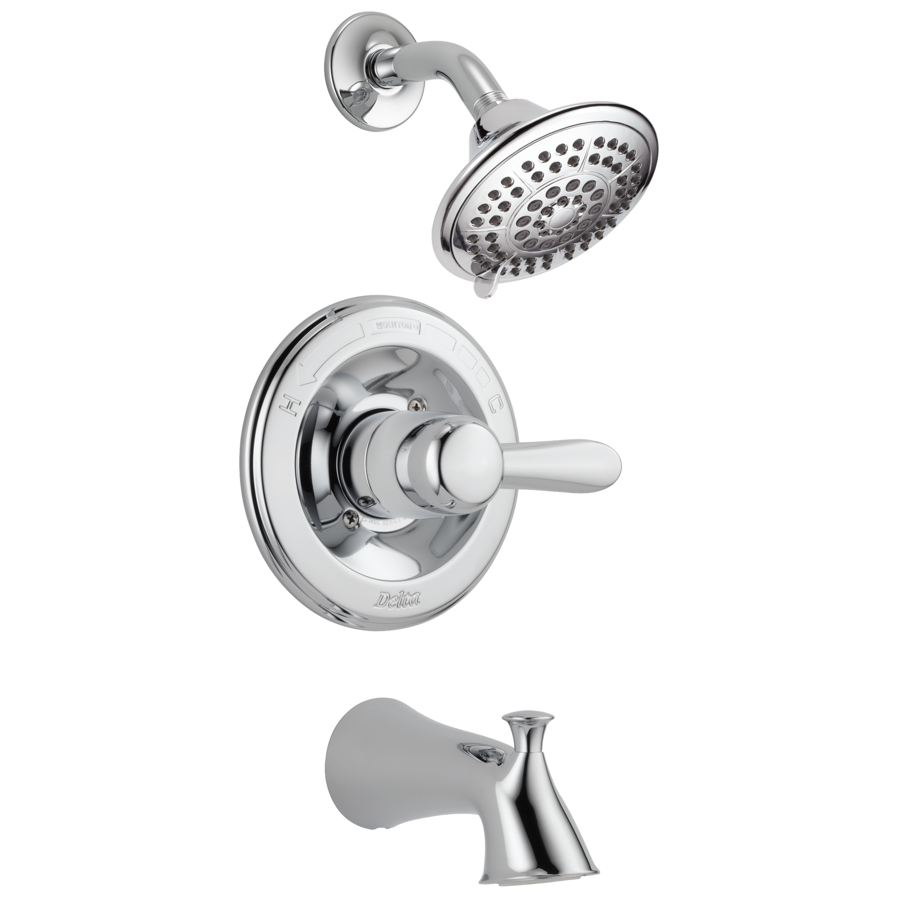 BM-TRES built-in shower faucet with shower set, Chromium