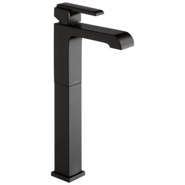 Vessel Bathroom Faucet 1L w/Riser (Recertified) in Matte Black 767LF-BL-R