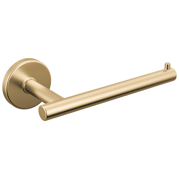 Delta Faucet 75935-CZ Trinsic Robe Hook, Champagne Bronze AND Delta Faucet  75950-CZ Trinsic Toilet Paper Holder, 3.31 x 7.00 x 3.31 inches, Champagne  Bronze 