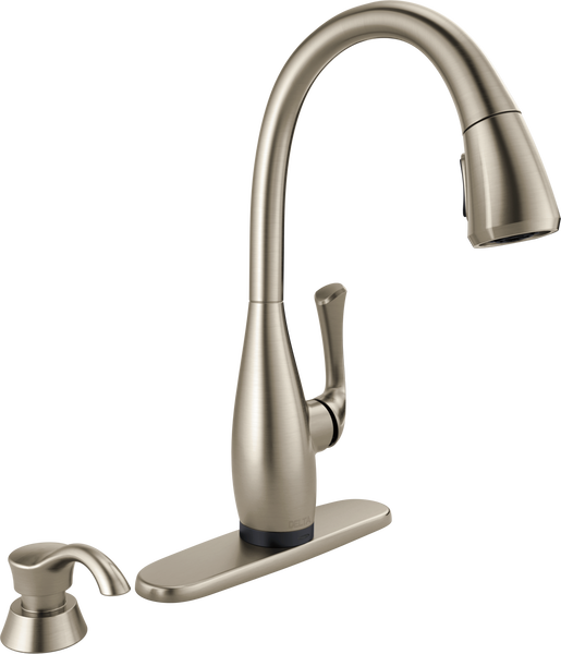Single Handle Pull-Down Kitchen Faucet with Touch2O® Technology