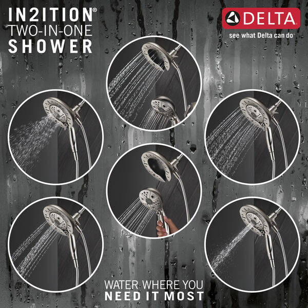 Monitor R 14 Series Tub And Shower With In2ition R Two In One Shower 1447 Sp I Delta Faucet