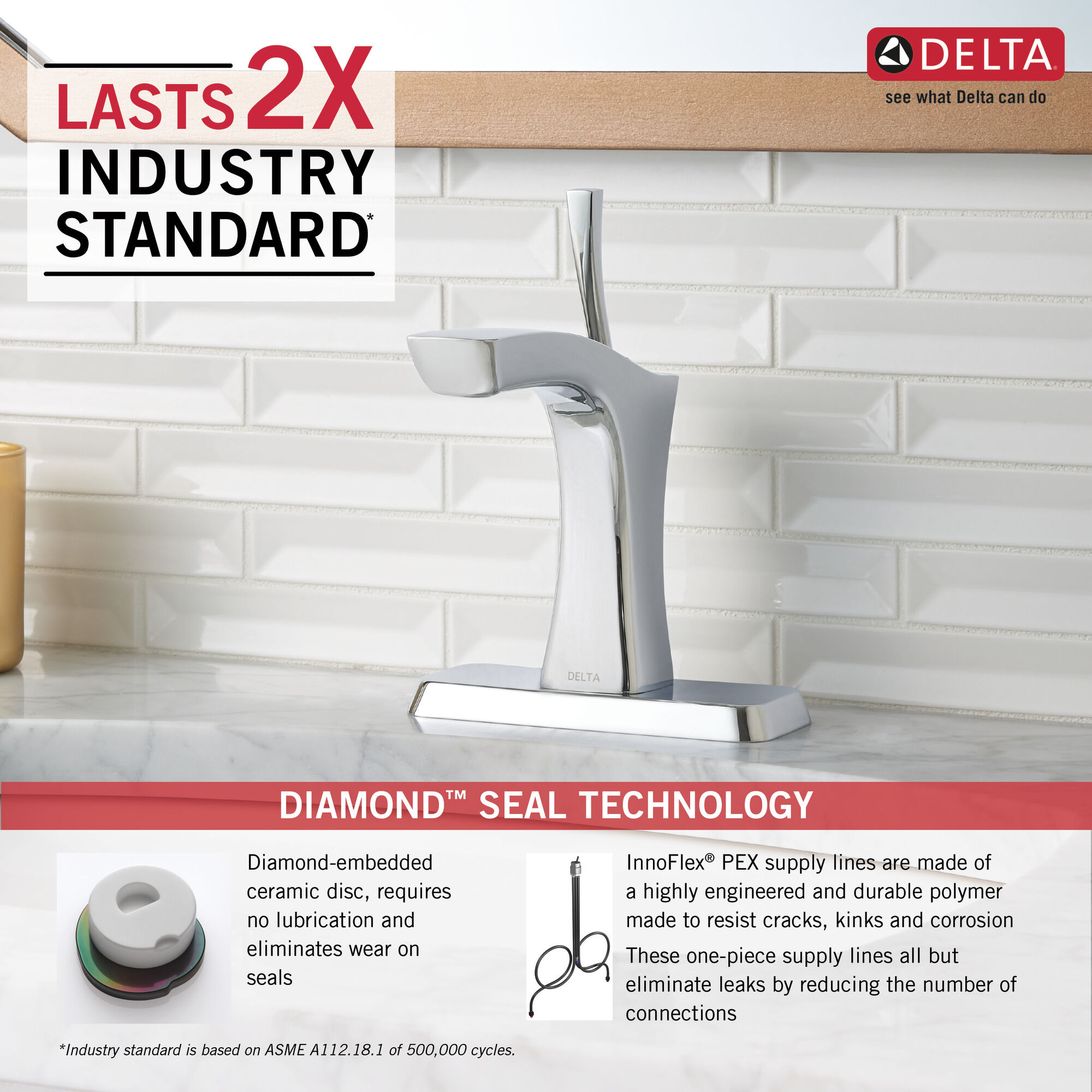 帯電防止処理加工 Delta Faucet 552LF-SSMPU Tesla シングルハンドル 洗面所用蛇口 メタル 552LF-SSMPU 