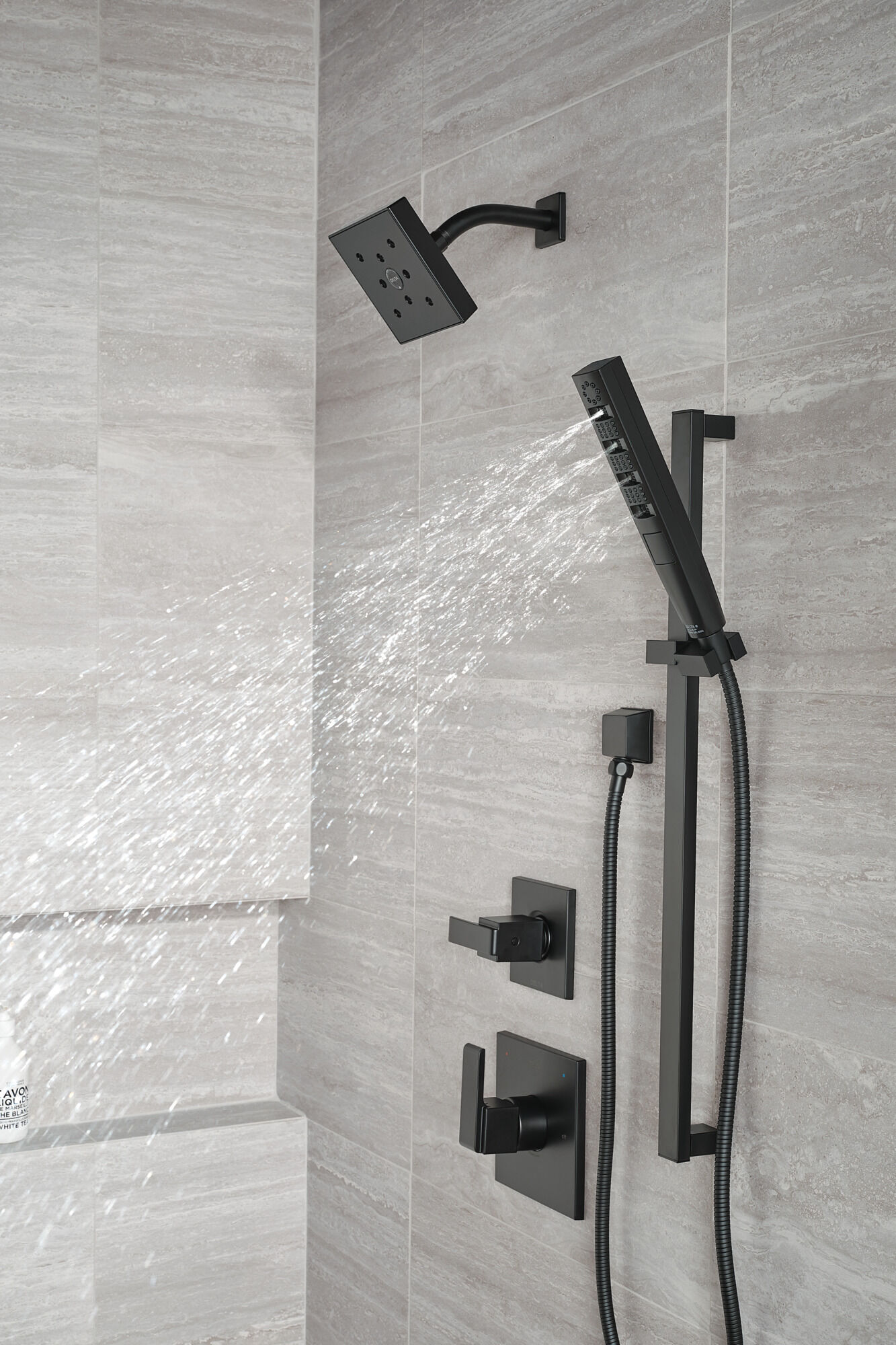Monitor® 14 Series H2Okinetic® Shower Trim in Matte Black T14267