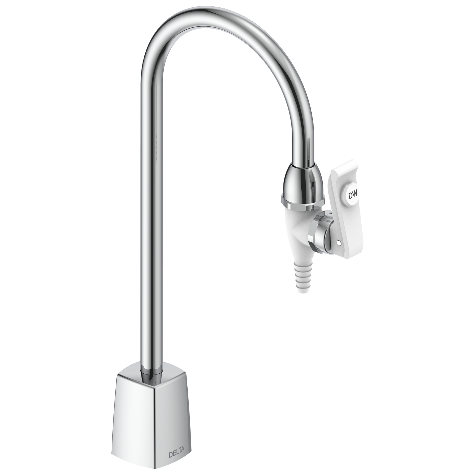 Deck Mount Pure Water Faucet with Gooseneck Spout in Chrome