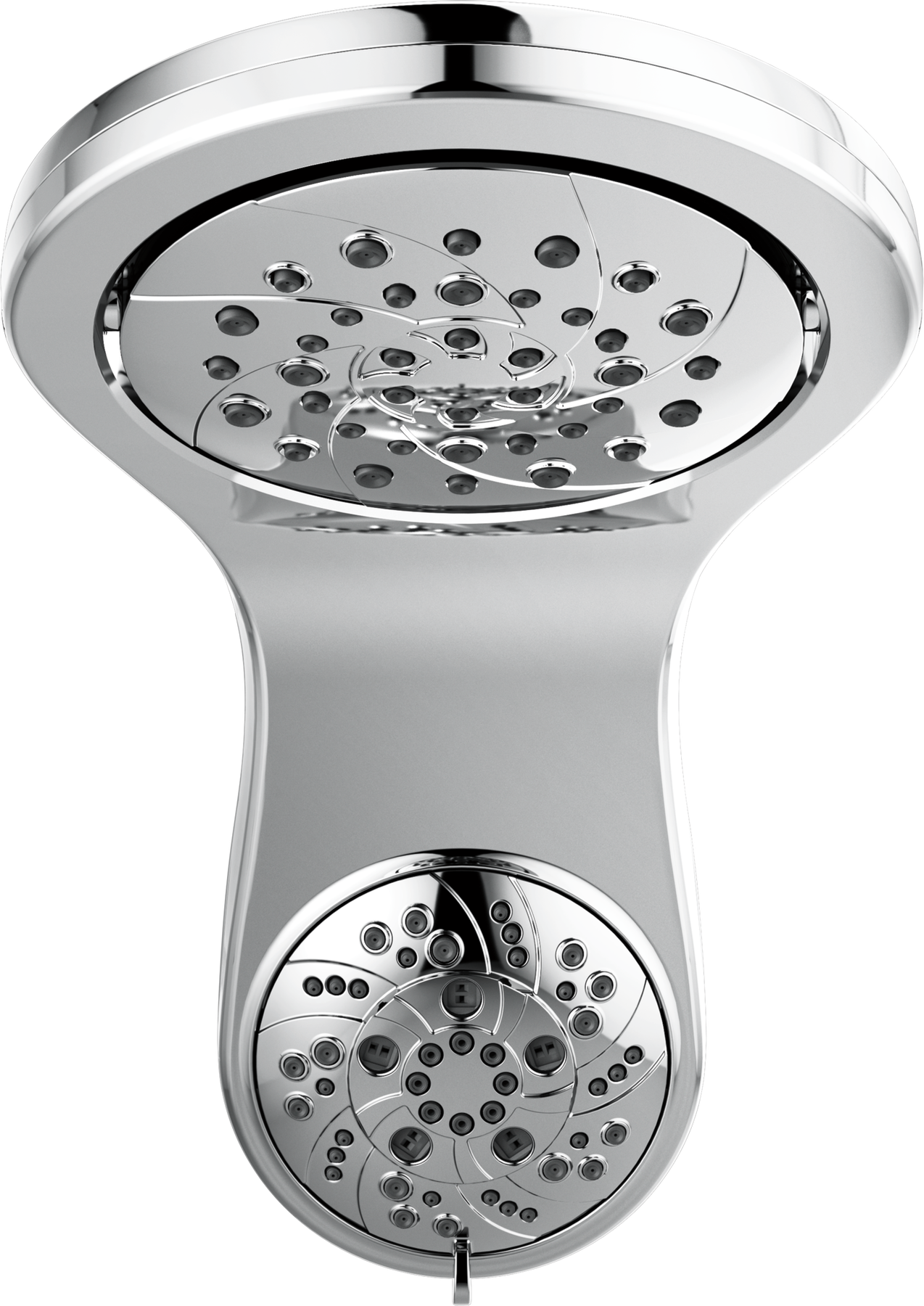 HydroRain® H2Okinetic® 5-Setting Two-in-One Shower Head in Chrome