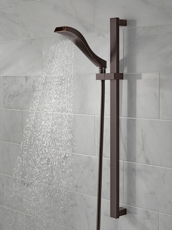 Premium Single-Setting Slide Bar Hand Shower in Venetian Bronze 57051-RB Delta  Faucet