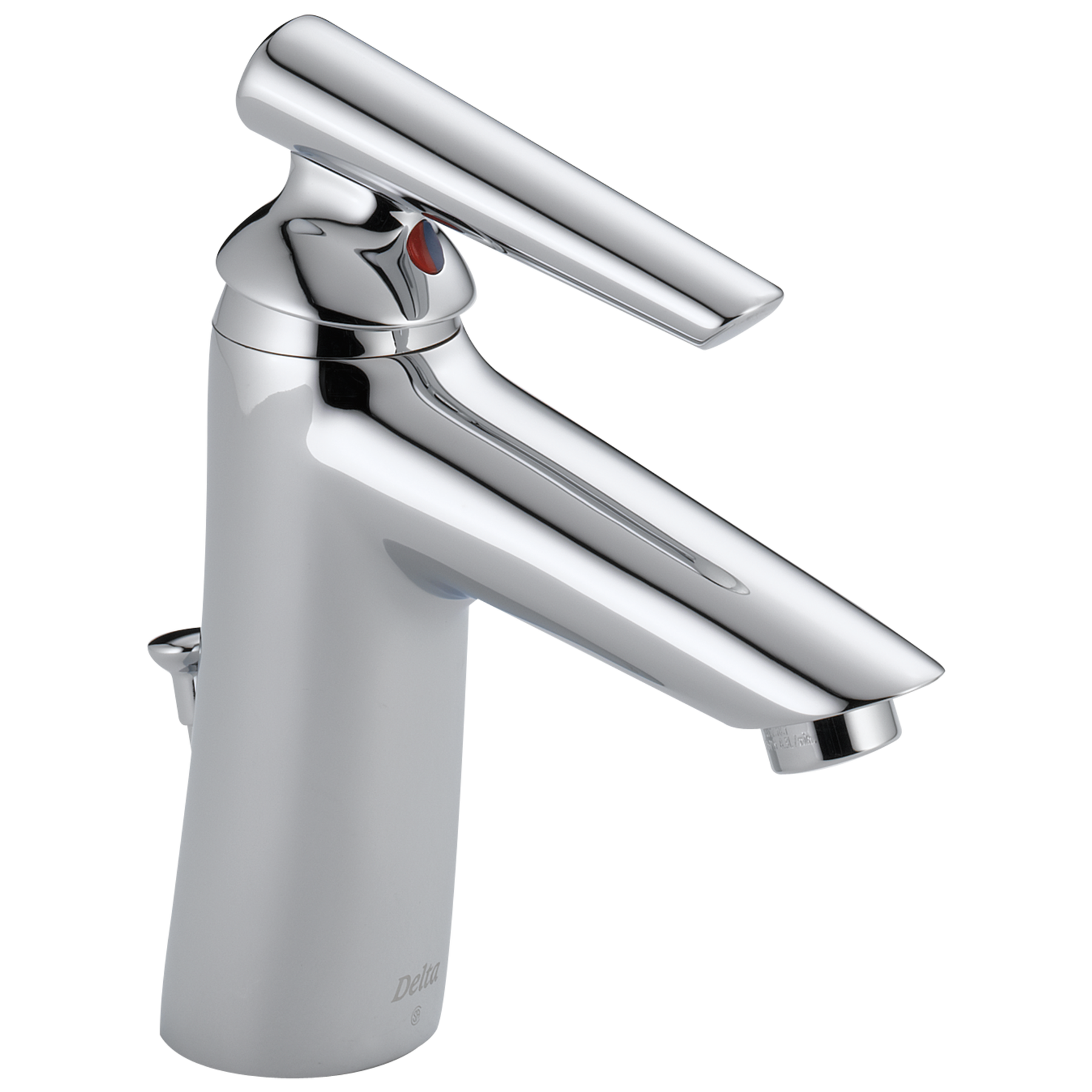 Single Handle Centerset Bathroom Faucet in Chrome 582LF-WFMPU