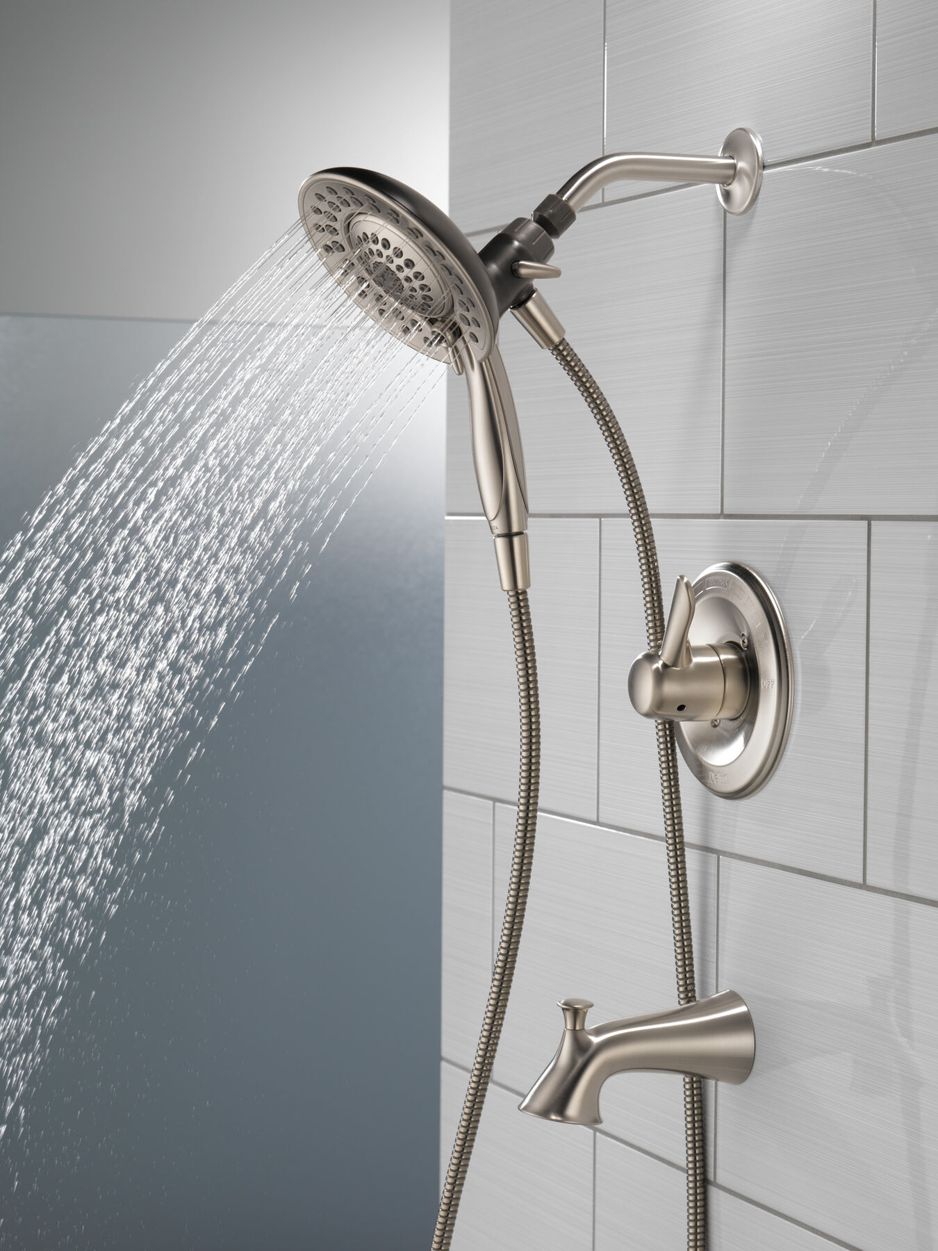 Monitor® 14 Series Tub & Shower with In2ition® in Stainless