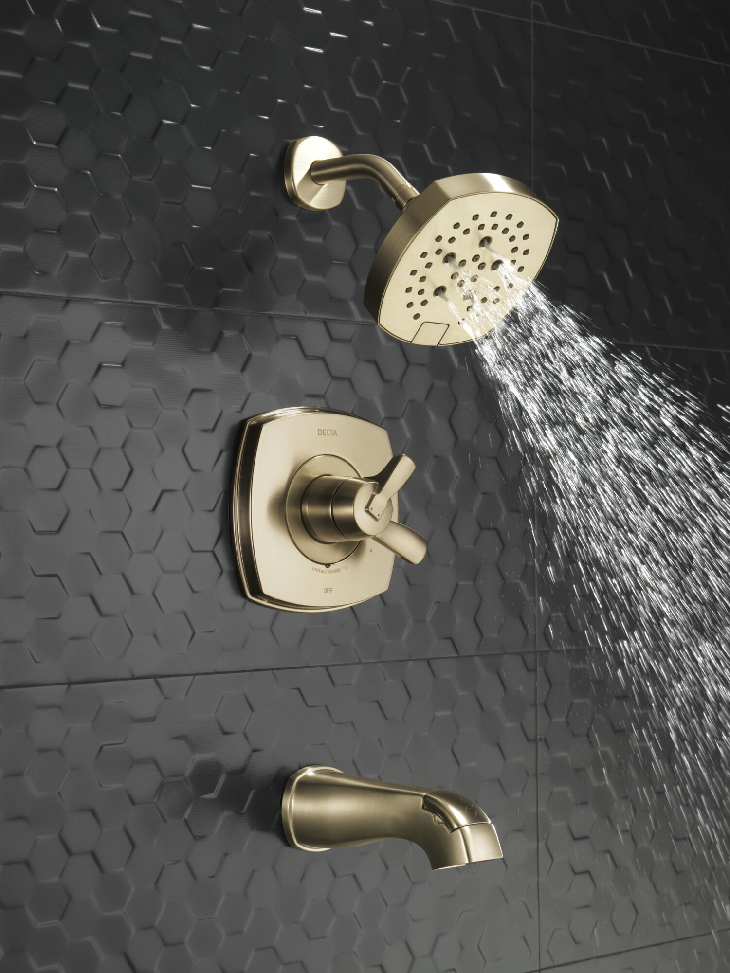 17 Series Tub and Shower Only in Champagne Bronze T17476-CZ