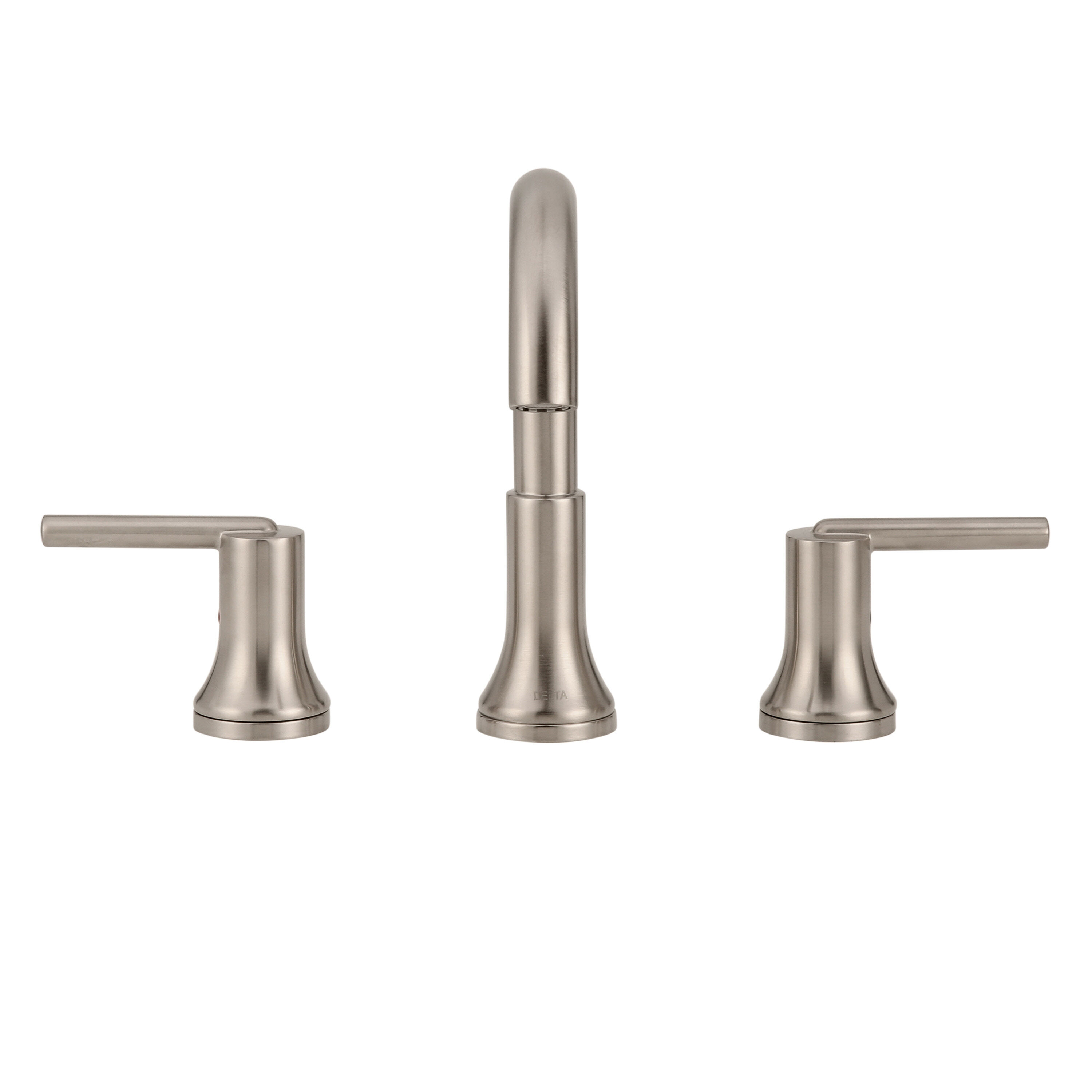 Two Handle Widespread Bathroom Faucet in Stainless 3559-SSMPU-DST