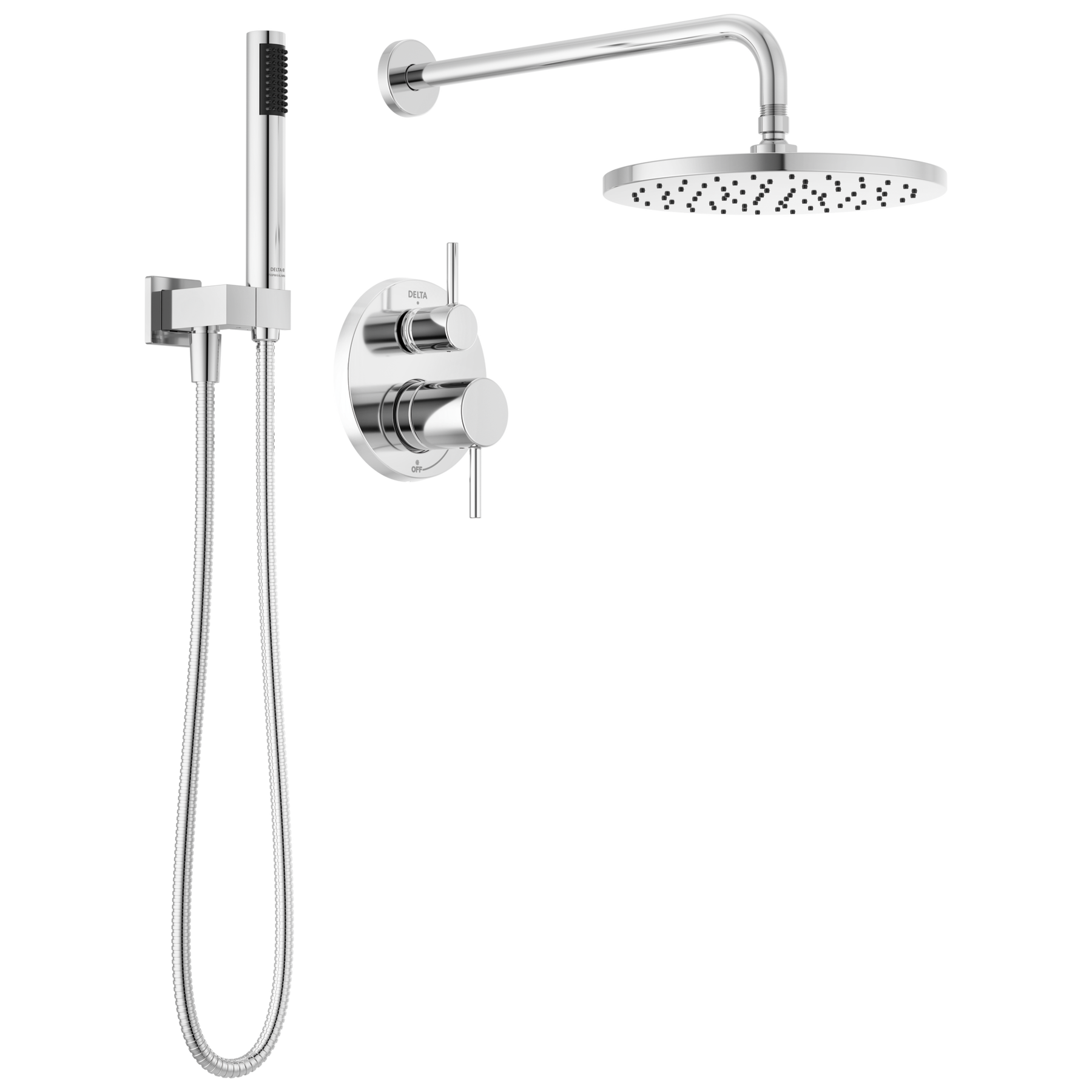 Monitor® 14 Series Shower with Raincan, Hand Shower & Rough Valve in Chrome  342702