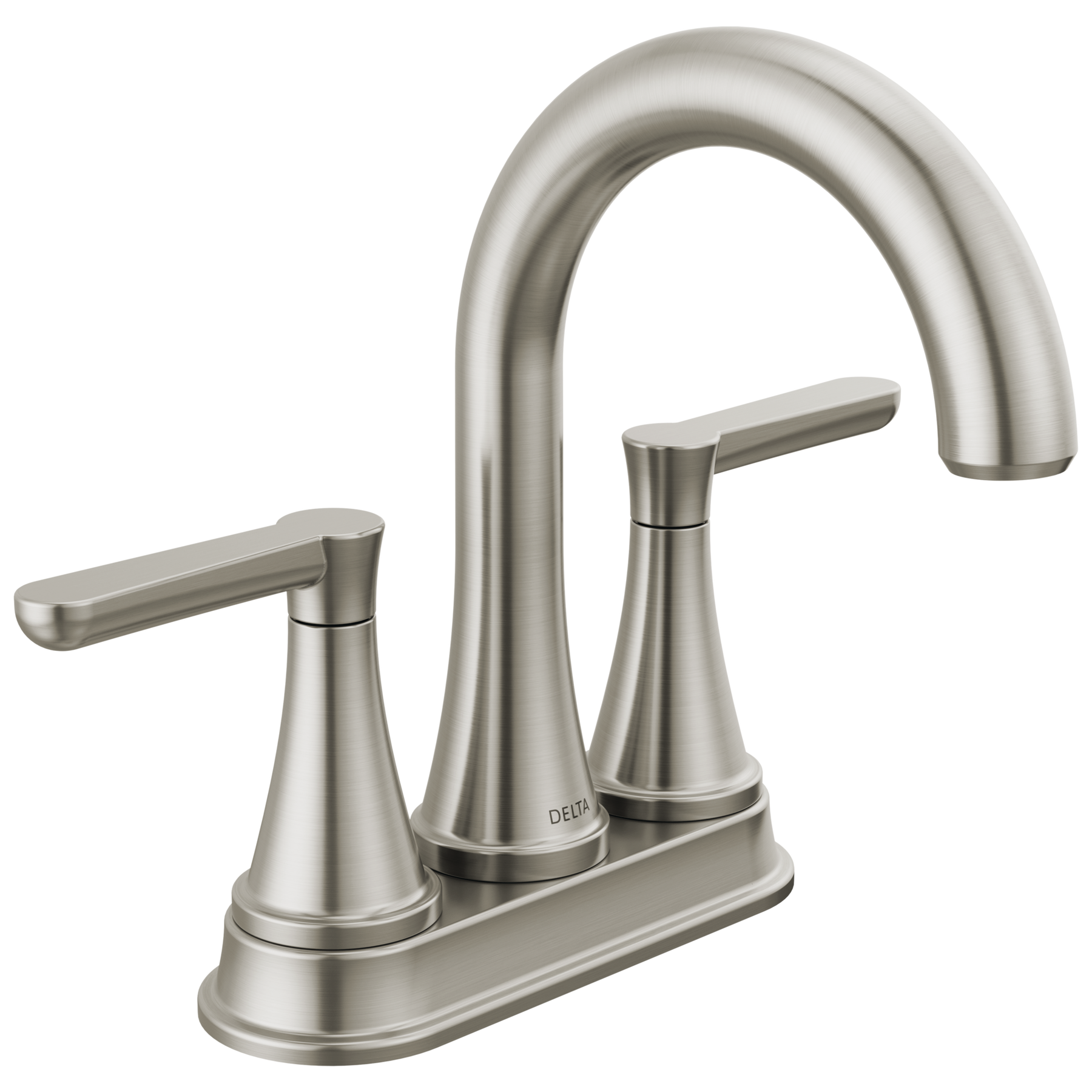 Delta Portwood 4 in. Centerset 2-Handle Bathroom Faucet in SpotShield Brushed  Nickel 25770LF-SP - The Home Depot