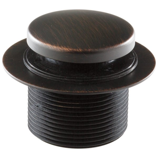 Bathtub Stopper & Hair Catcher + Extra Basket, Oil Rubbed Bronze Cap