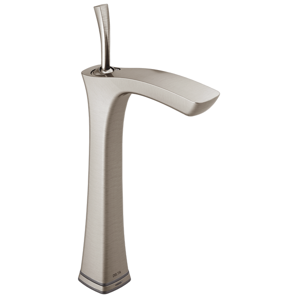 Delta Faucet 752TLF-SS Tesla Single Handle Vessel Bathroom Faucet with  Technology, Stainless 並行輸入品 浴室、浴槽、洗面所
