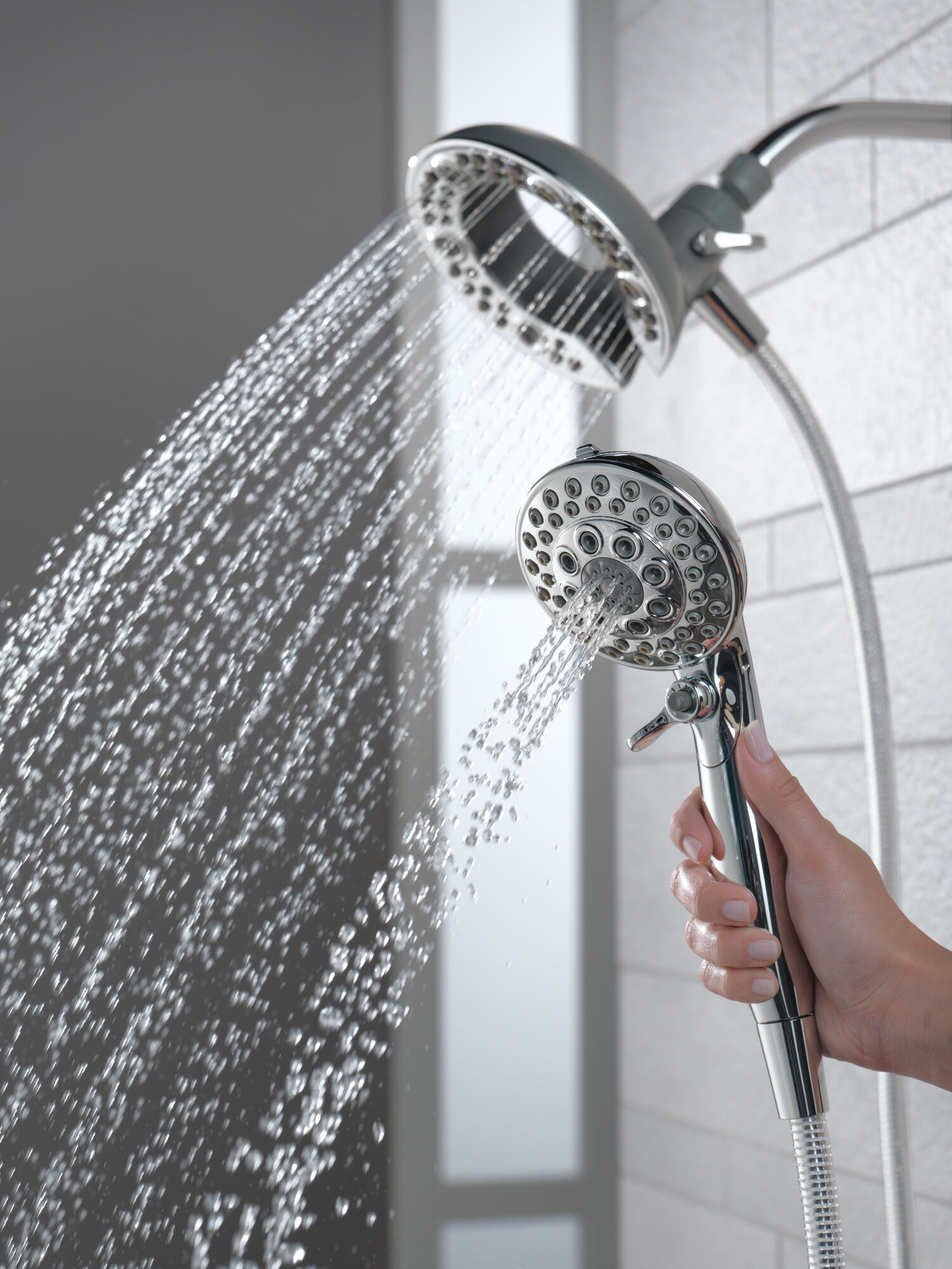 In2ition® 5-Setting Two-in-One Shower in Chrome