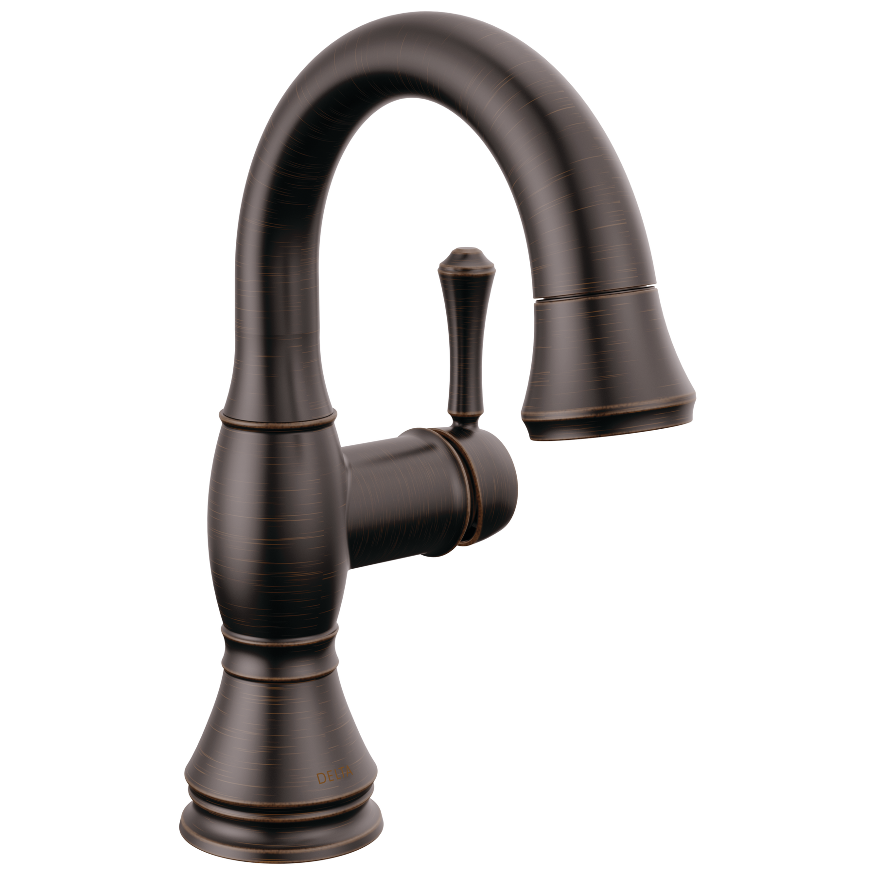 Single Handle Pull Down Bathroom Faucet in Venetian Bronze 597