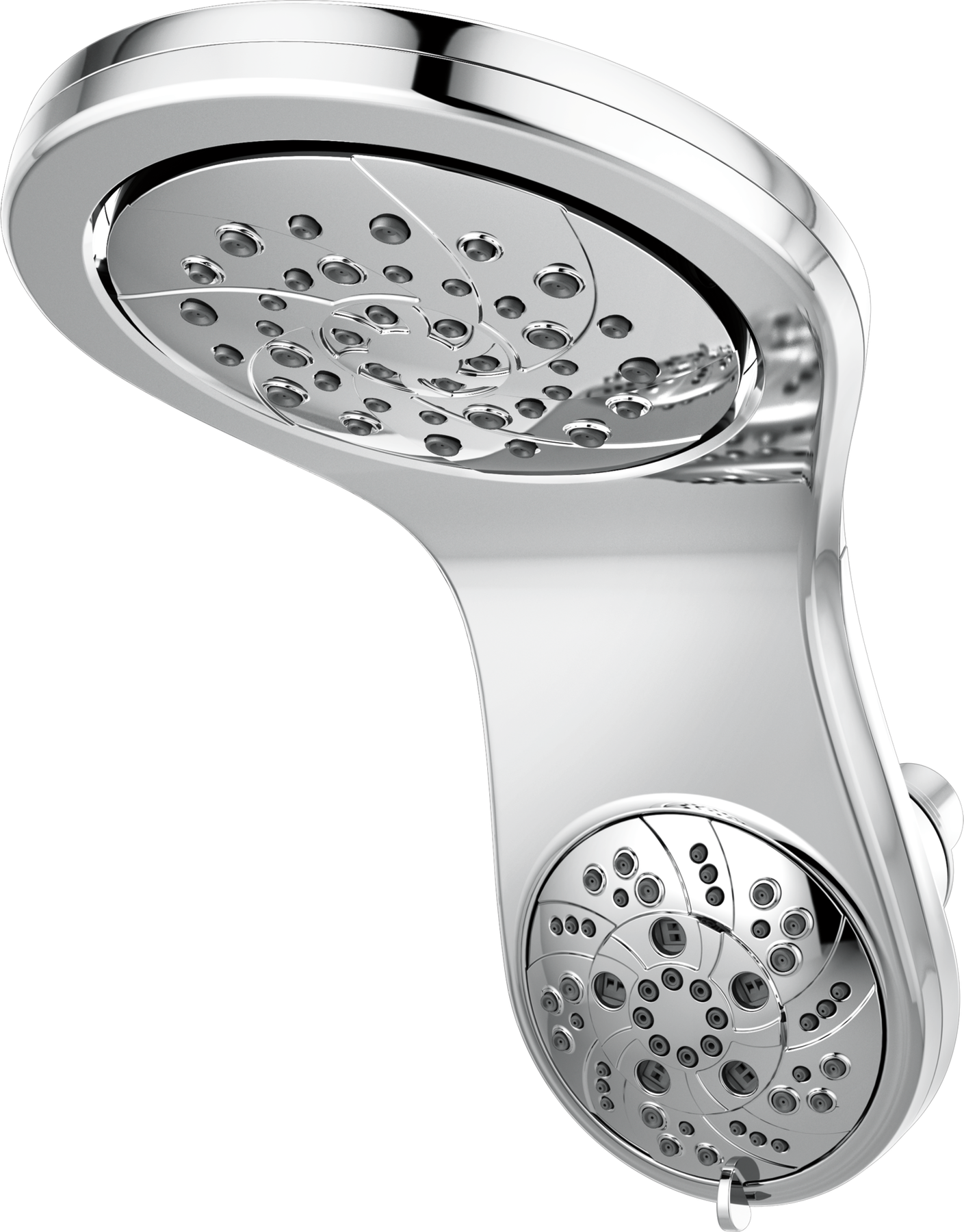 HydroRain® H2Okinetic® 5-Setting Two-in-One Shower Head in Chrome