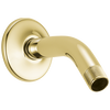 Delta Faucet U4993-PB Shower Arm and Flange, Polished Brass