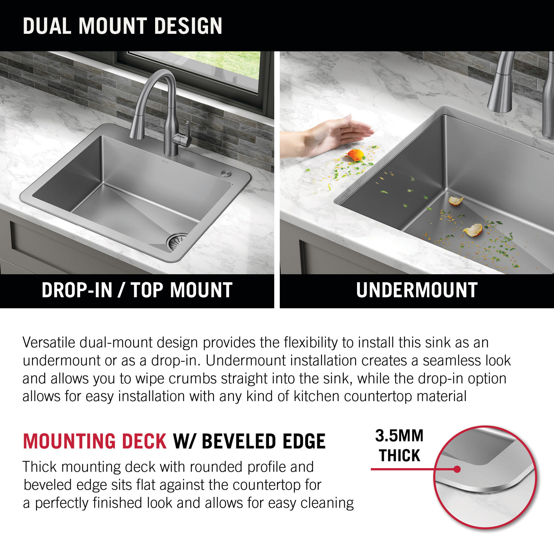 Just Manufacturing Kitchen Sink Accessories