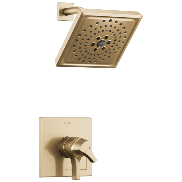 Monitor® 17 Series H2Okinetic® Shower Trim in Champagne Bronze T17274-CZ Delta  Faucet
