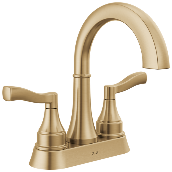 Two Handle Centerset Bathroom Faucet in Champagne Bronze 25798LF-CZ