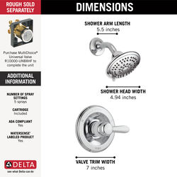 Robe Hook in Chrome 73835 | Delta Faucet