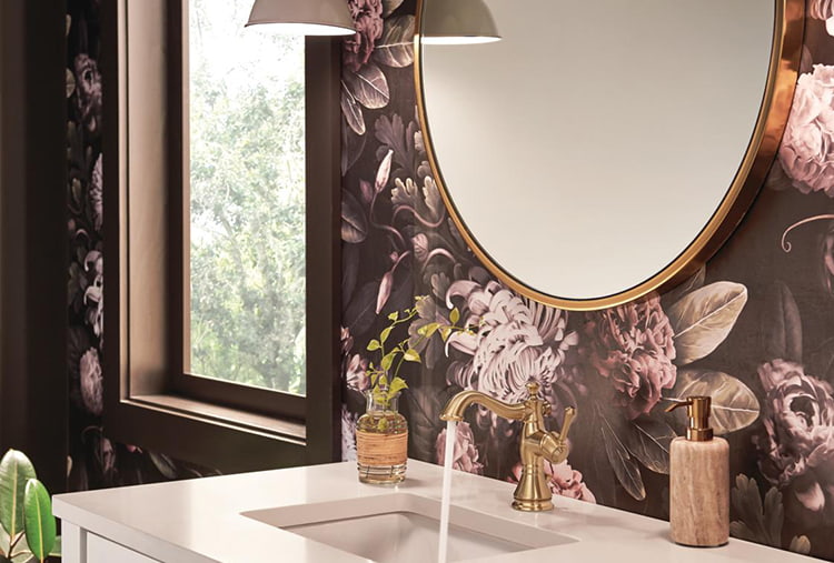 Small-bathroom ideas: Add an extra mirror to brighten up the space